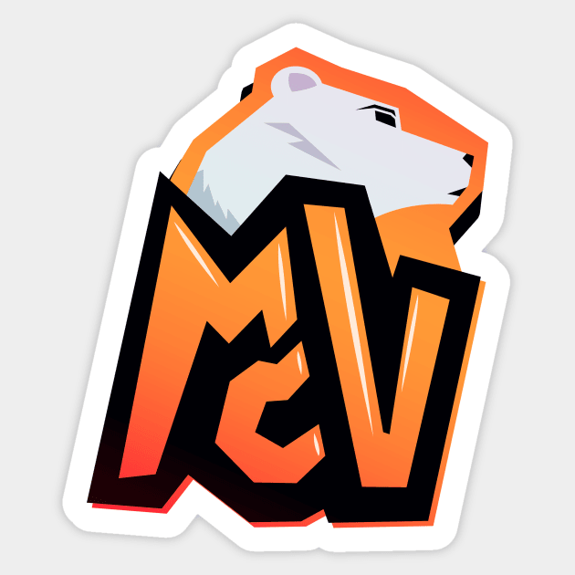 McV logo Sticker by McVTF2